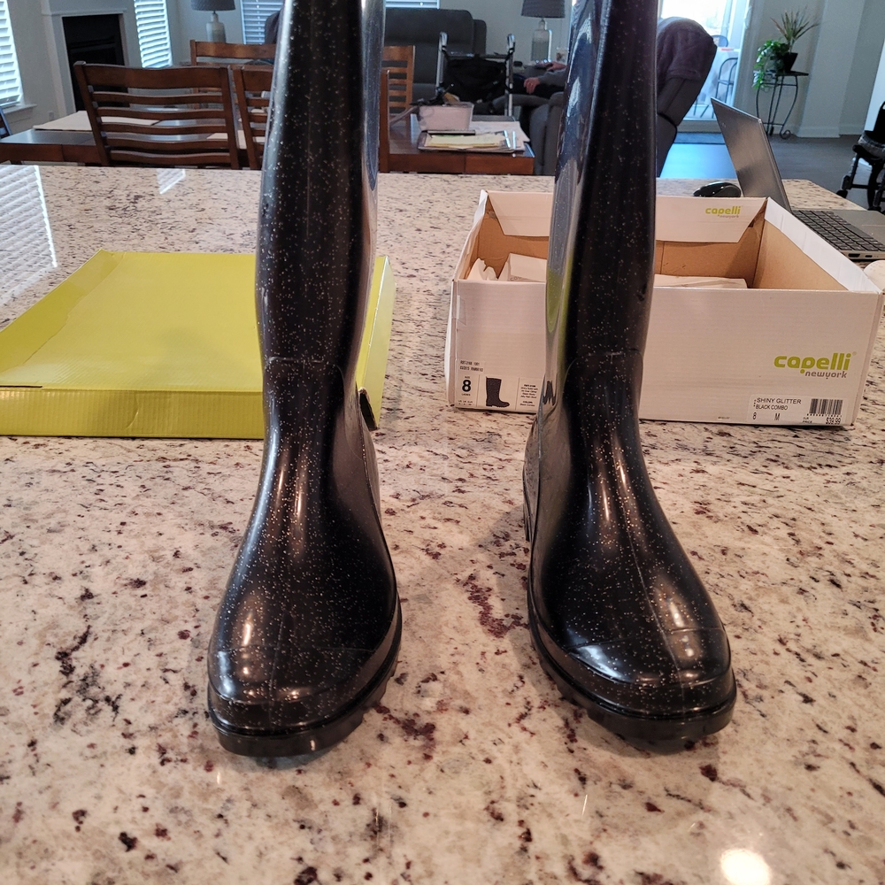 Capelli New York Shiny Glitter Boots